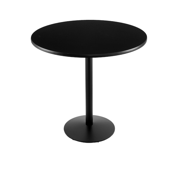 42" 214 Black Table, 36" dia. Top